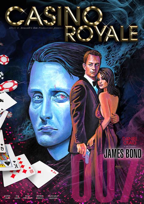 Casino Royale poster Painting by Larry Nadolsky - Pixels