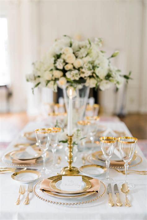 White And Gold Weddings White Wedding Ideas Gold Wedding Ideas White