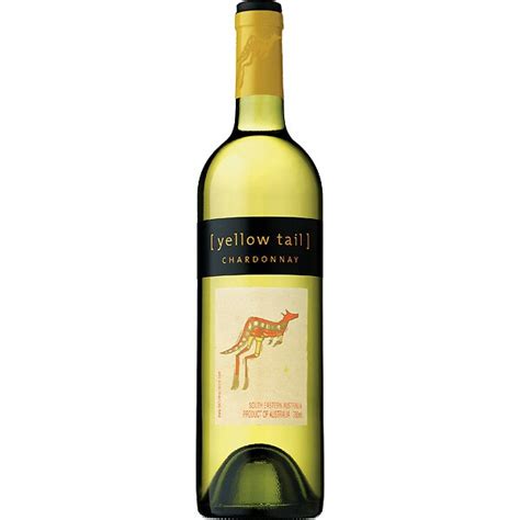 Vino Blanco Chardonnay Australia Botella 75 Cl YELLOW TAIL