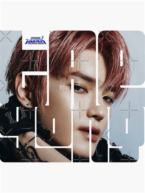 Nct Taeyong Neo Zone Punch Sticker For Sale By Nurfzr