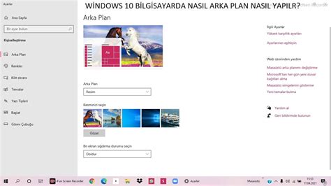 W Ndows B Lg Sayarda Arka Plan Nasil Yapilir Youtube
