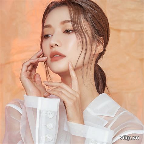 Son CE Blur Water Tint Laydown Màu Cam Nude Vilip Shop Mỹ phẩm chính hãng