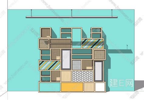 现代陈列展架模型su现代陈列展架模型下载su现代陈列展架模型免费下载建e室内设计网