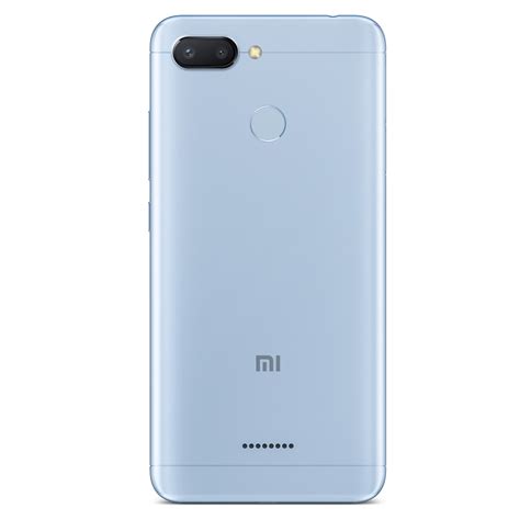 Смартфон Xiaomi Redmi 6, Dual SIM, 32GB, 4G, Blue - eMAG.bg