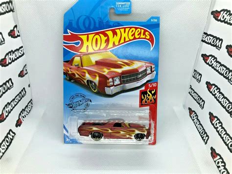 Hot Wheels El Camino Mainline Hw Flames
