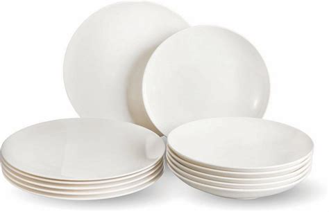 VIVO VILLEROY & BOCH GROUP Tafelservice, Premium Porzellan, 12 Teile ...