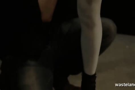 Bound Babe With Dreadlocks And Mask Toyed In Bdsm Actio