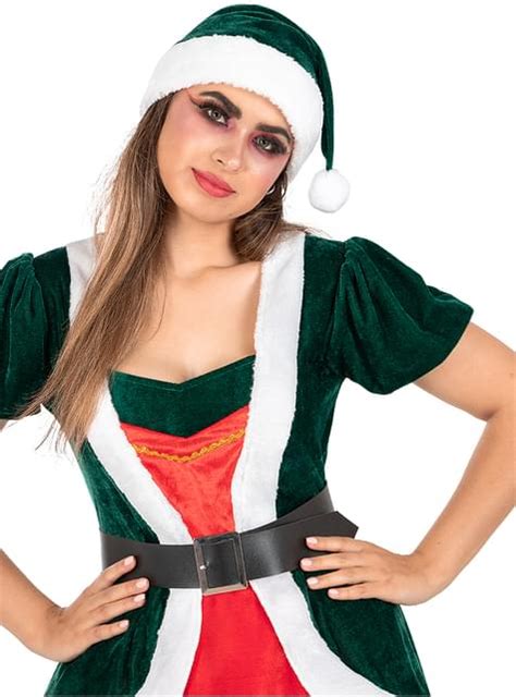 Déguisement Lutin De Noël Sexy Femme Funidelia