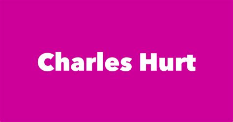 Charles Hurt - Spouse, Children, Birthday & More