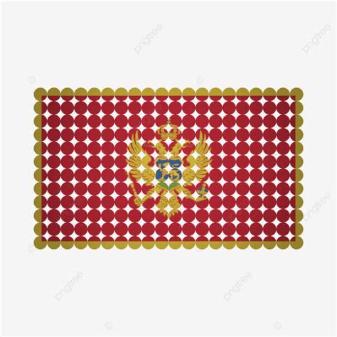 Montenegro Flag Vector, Montenegro, Flag, Montenegro Flag PNG and ...