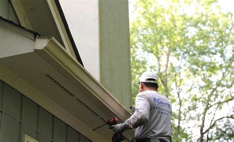 Cantey Gutters Before And After Photo Set Gutter Replacement And Valley Guard Installation