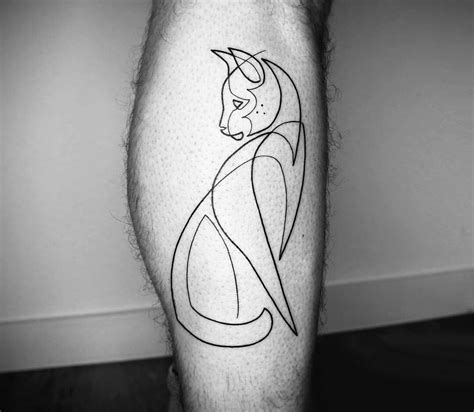 Cat tattoo by Mo Ganji | Photo 28945