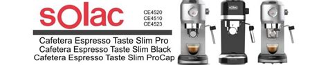 Solac Espresso Taste Slim Pro