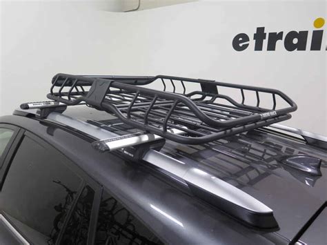 Toyota RAV4 Rhino-Rack Roof Mounted Steel Cargo Basket - 47" Long x 35 ...