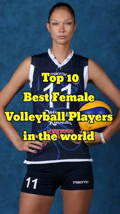 Top 10 Best Female Volleyball Players In The World Youtube