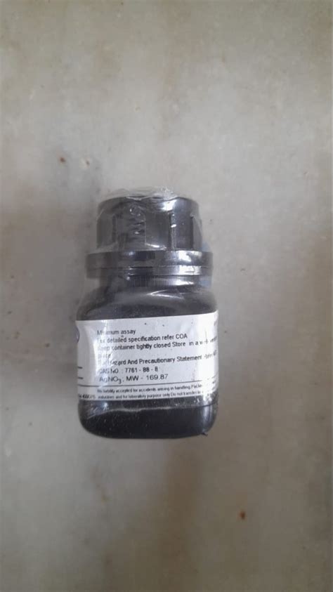 Silver Nitrate AR Qualigens At Rs 8268 Bottle AgNO3 In Coimbatore