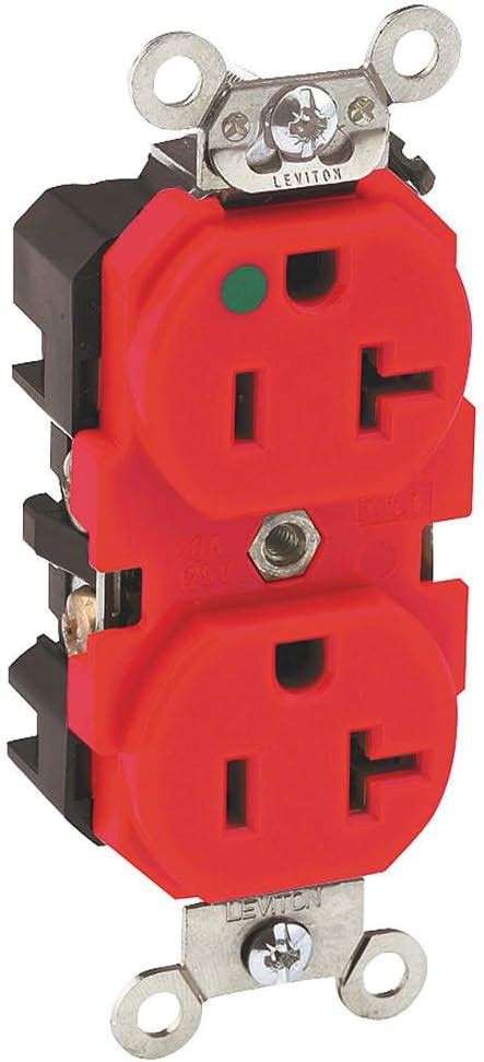 Leviton K13 05262 0IG Kit Receptáculo Dúplex Grado Industrial Tierra