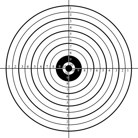 Printable Shooting Target Clipart Best