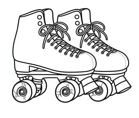 Desenhos De Patins 1 Para Colorir E Imprimir ColorirOnline