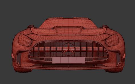 Mercedes AMG GT Track Series 3D Model By MakeL