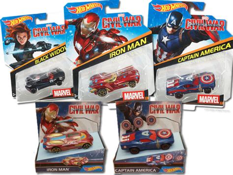 Nueva línea de autos Hot Wheels Civil War