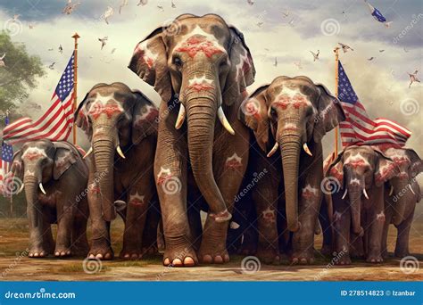 Creator Of The Republican Elephant 2024 Audry Frederique