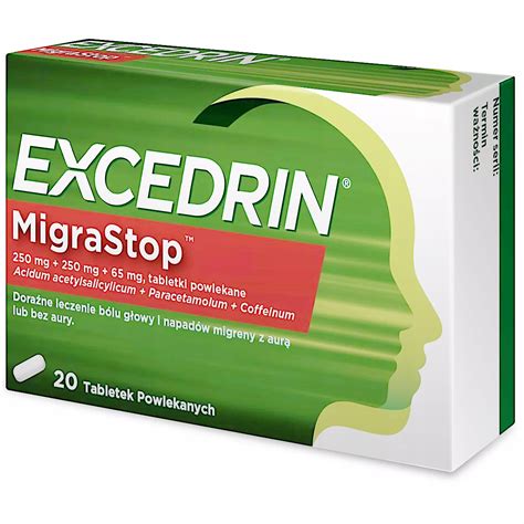 Excedrin Migra Stop Na B Le G Owy Migren Tabl Allegro Pl