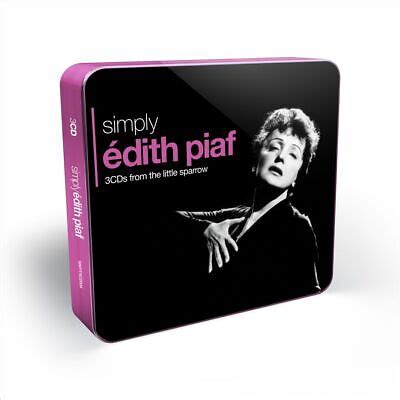 Dith Piaf Simply Edith Piaf New Cd Ebay