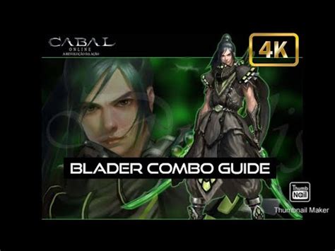 Cabal Mobile Blader Combo Skills Pve Pvp Showcase YouTube