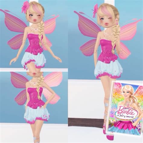 Barbie A Fairy Secret In Dti In 2024 Dress To Impress Dress Barbie