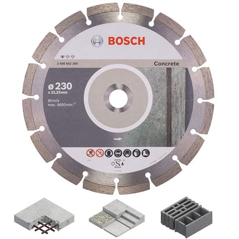 BOSCH TARCZA DIAMENTOWA 230mm BETON ZBROJONY PŁYTA 2608602200 Cena