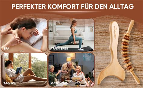 2 In 1 Holz Therapie Massage Tools Set Holz Maderoterapia Kit Oder