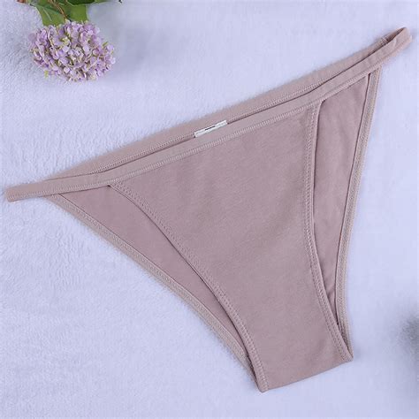 Dondpo Womens Underwear Cotton Underwear Cotton For Women Plus Size String Bikini Low Waist High