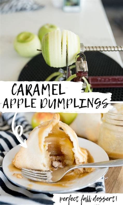 Apple Dumplings With Caramel Sauce Cooking With Karli