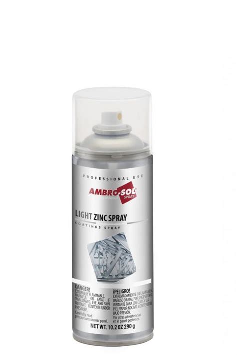 Light Zinc Spray | Zinc Coating Spray | Ambro-Sol