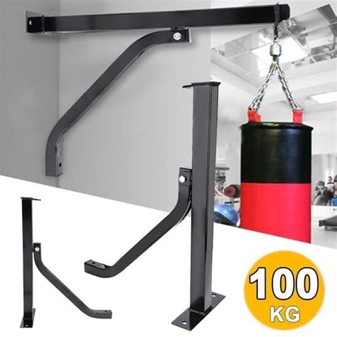 Heavy Duty Boxing Punch Punching Bag Wall Bracket Mount Hanging Stand ...