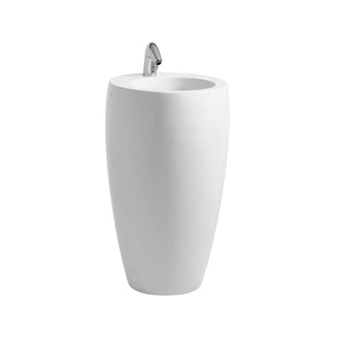 Раковина с пьедесталом Laufen Alessi One 52x53 см, с отверстием для ...