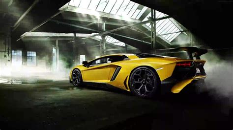 Yellow Lamborghini Aventador Live Wallpaper - WallpaperWaifu