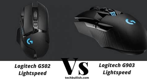 Logitech g502 vs g903: Are there any differences?