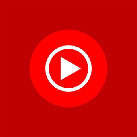 Premium Vector | Youtube music application icon made manually based on ...