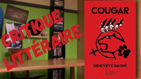 Le Livre Cougar Avec Genevi Ve Gagn Youtube