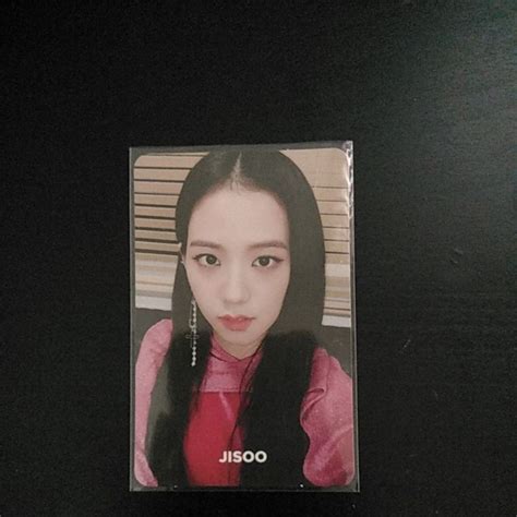 BLACKPINK Jisoo Square Up Photocard Shopee Malaysia