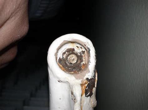 How can I repair a radiator bleed valve that fell out? - Home ...