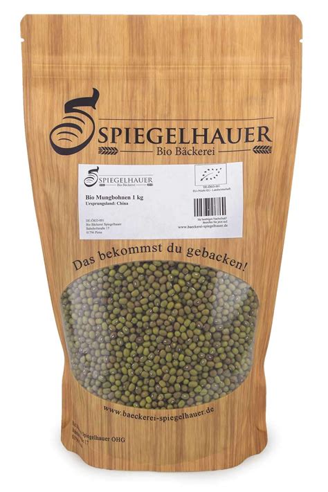 Bio Mungbohnen Samen 1 kg Mungobohnen Amazon de Lebensmittel Getränke