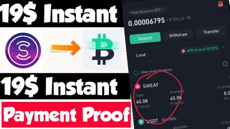 10 Sweat Coin Instant Loot Live Withdraw With Payment Proof