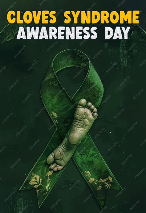 Premium Psd A Poster For Cloves Syndrome Awareness Day