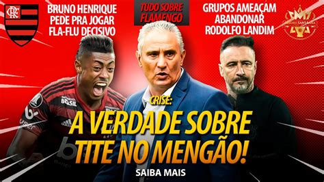 Urgente A Verdade Sobre Tite No Flamengo Absurdo Arbitragem