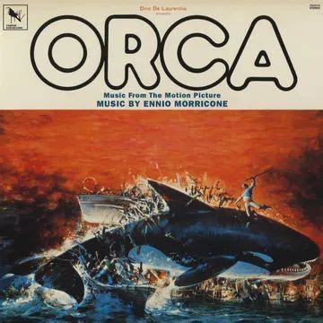 ORCA MUSIC FROM THE MOTION PICTURE LP BLOOD IN THE WATER COLORED