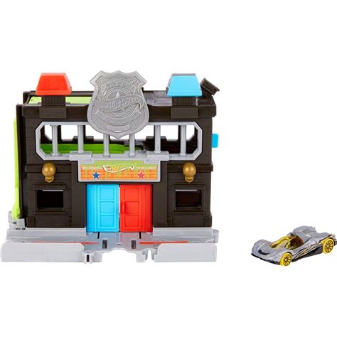Pista Delegacia De Policia Hot Wheels City Precio Guatemala