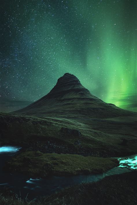 kirkjufell northern lights | MATTHEW'S ISLAND